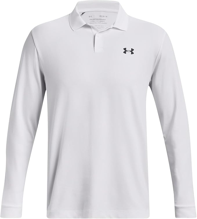 Under Armour Mens Performance Polo 3.0 Long Sleeve