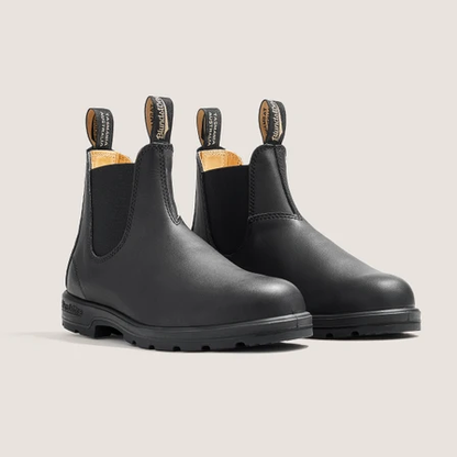 Blundstone Unisex 558 Classic Chelsea Boot, Black, Shock Absorption and Premium Water Resistant Leather