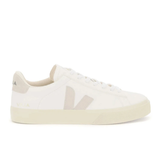 Veja Campo White/Natural Leather Women's Medium Sneakers Shoes