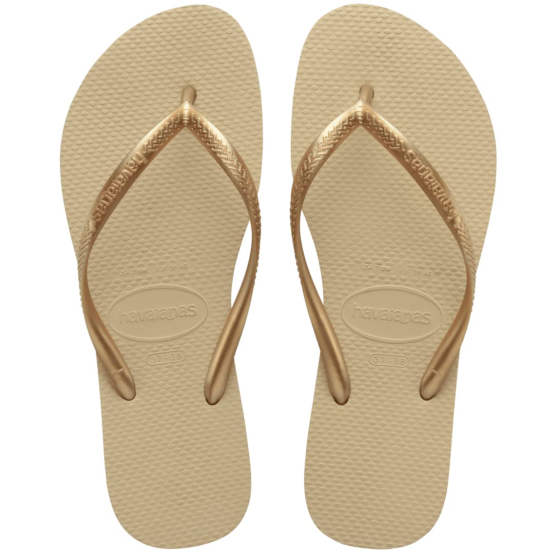 Havaianas women's Flip Flop Gold Sandgrey Lightgolden Sandals