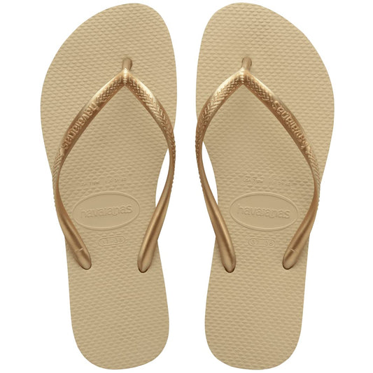 Havaianas women's Flip Flop Gold Sandgrey Lightgolden Sandals - Ndoros