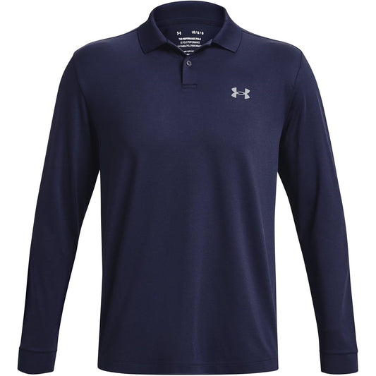 Under Armour Performance 3.0 Ls Polo Midnight Navy / White