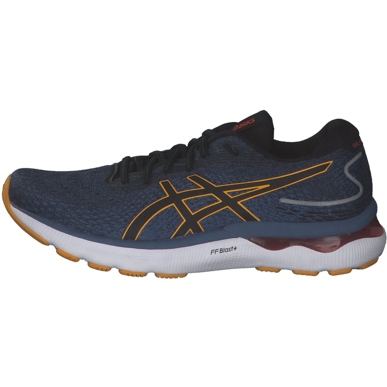 ASICS Men's Gel-Nimbus 24 | Running Shoes | Azure/Amber - Ndoros