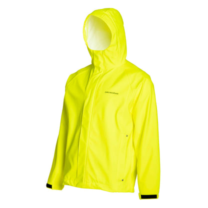 Grundens Men’s Neptune Jacket, Adjustable, Hi Vis Yellow - Ndoros