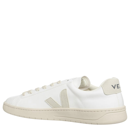 Veja Women's Urca Smooth faux leather Sneakers, White/Natural