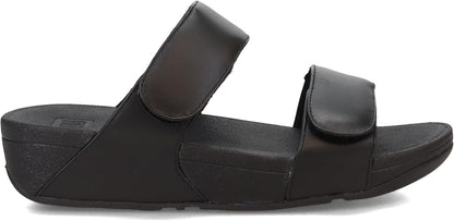 Fitflop Lulu Adjustable Leather Women's Slides