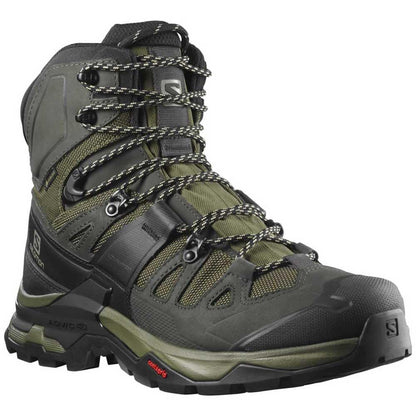Salomon Men's QUEST 4 GORE-TEX Hiking Boots For Men, Olive Night/Peat/Safari