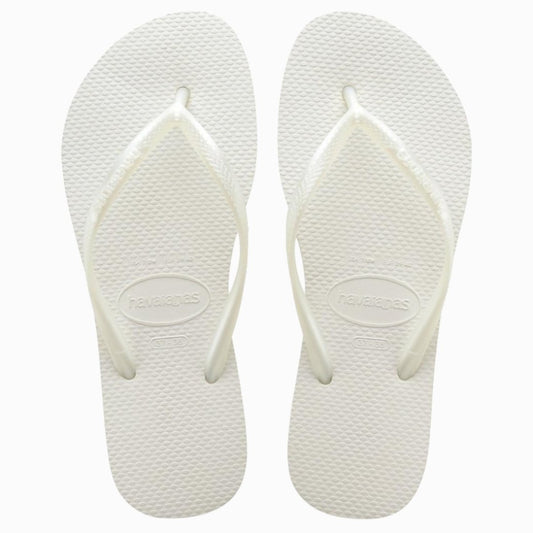 Havaianas Women's Slim Princesas Flip Flop | White - Ndoros