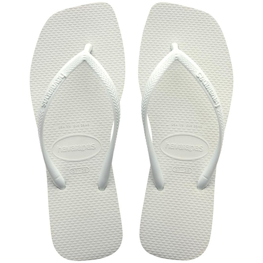 Havaianas Women Slim Flip Flop Sandal, White