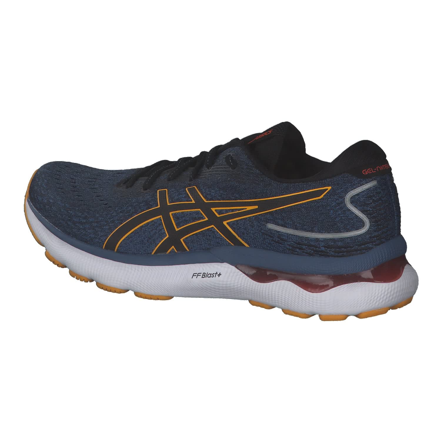 ASICS Men's Gel-Nimbus 24 | Running Shoes | Azure/Amber - Ndoros