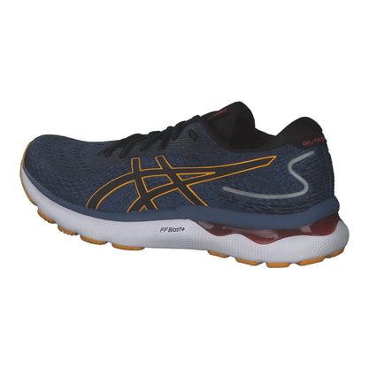 ASICS Men's Gel-Nimbus 24 | Running Shoes | Azure/Amber - Ndoros