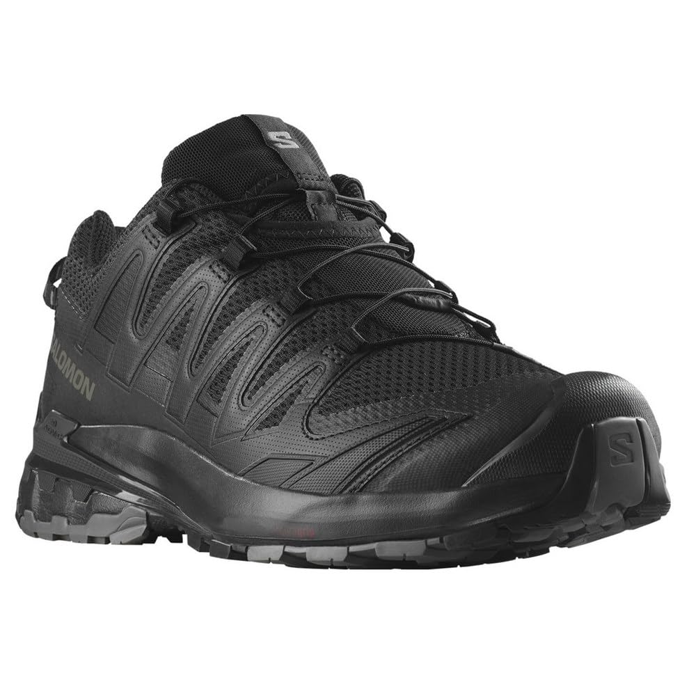 Salomon Men's XA Pro 3D V9 Sneaker, Black/Phantom/Pewter