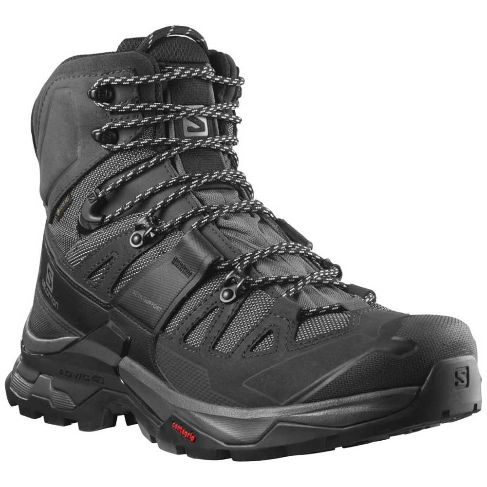 Salomon Men's QUEST 4 GORE-TEX Hiking Boots For Men, Magnet/Black/Quarry