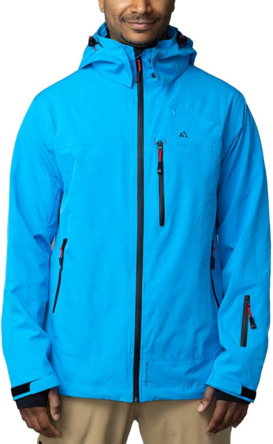 Apricoat Adventure 2.0 Men's Warm Winter Jacket | Light Blue - Ndoros