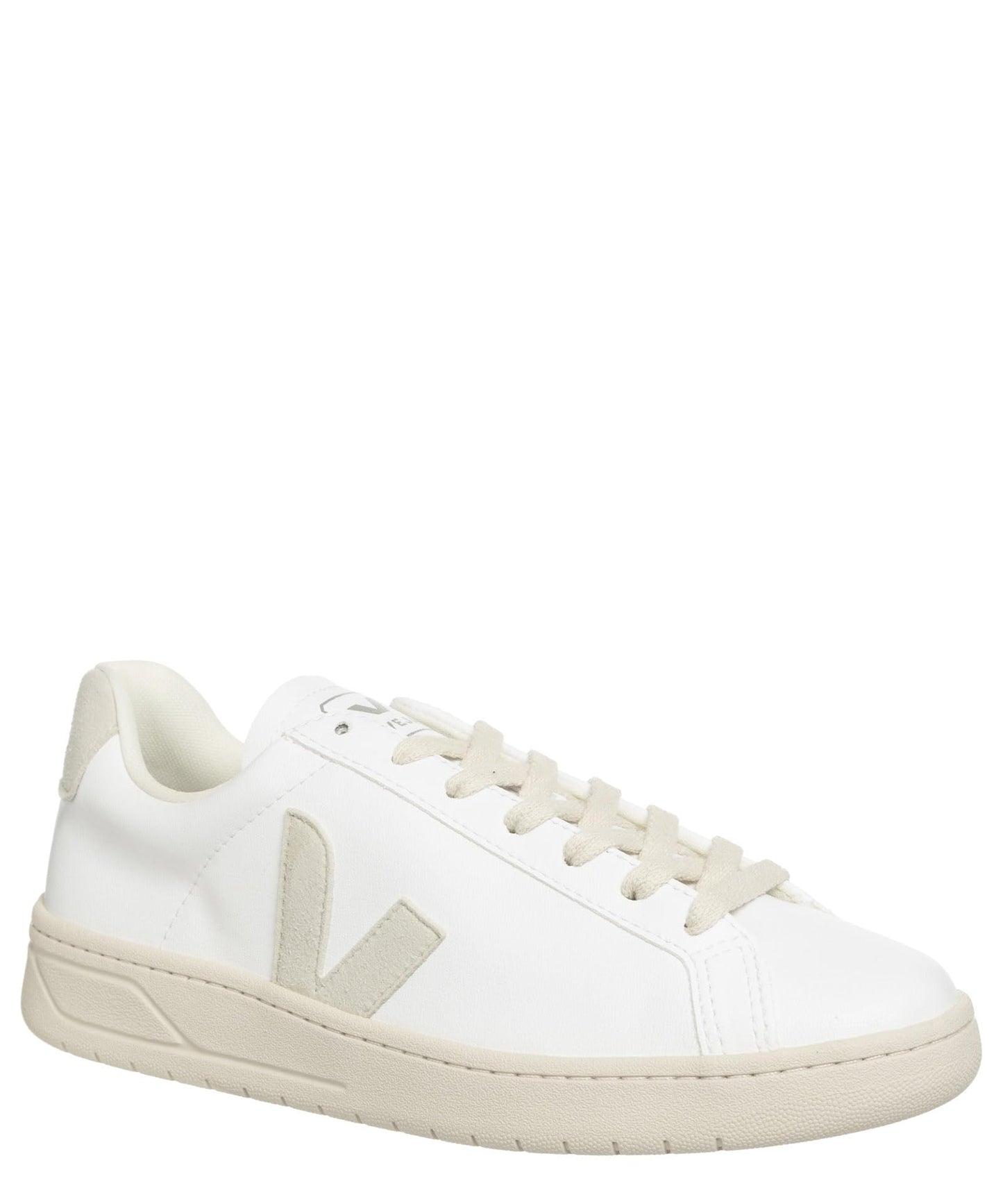 Veja Women's Urca Smooth faux leather Sneakers | White/Natural