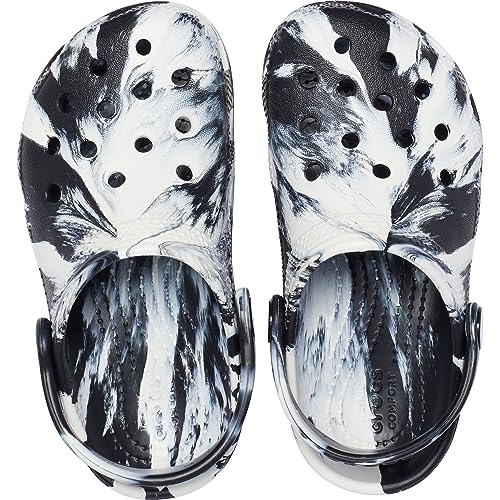 Crocs Unisex-Child Classic Marbled Tie-dye Clog