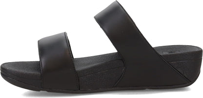 Fitflop Lulu Adjustable Leather Women's Slides