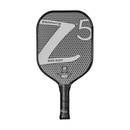 Onix Unisex Z5 White Carbon Fiber Graphite Pickleball Paddles Racket, Grip 4 1/4 in