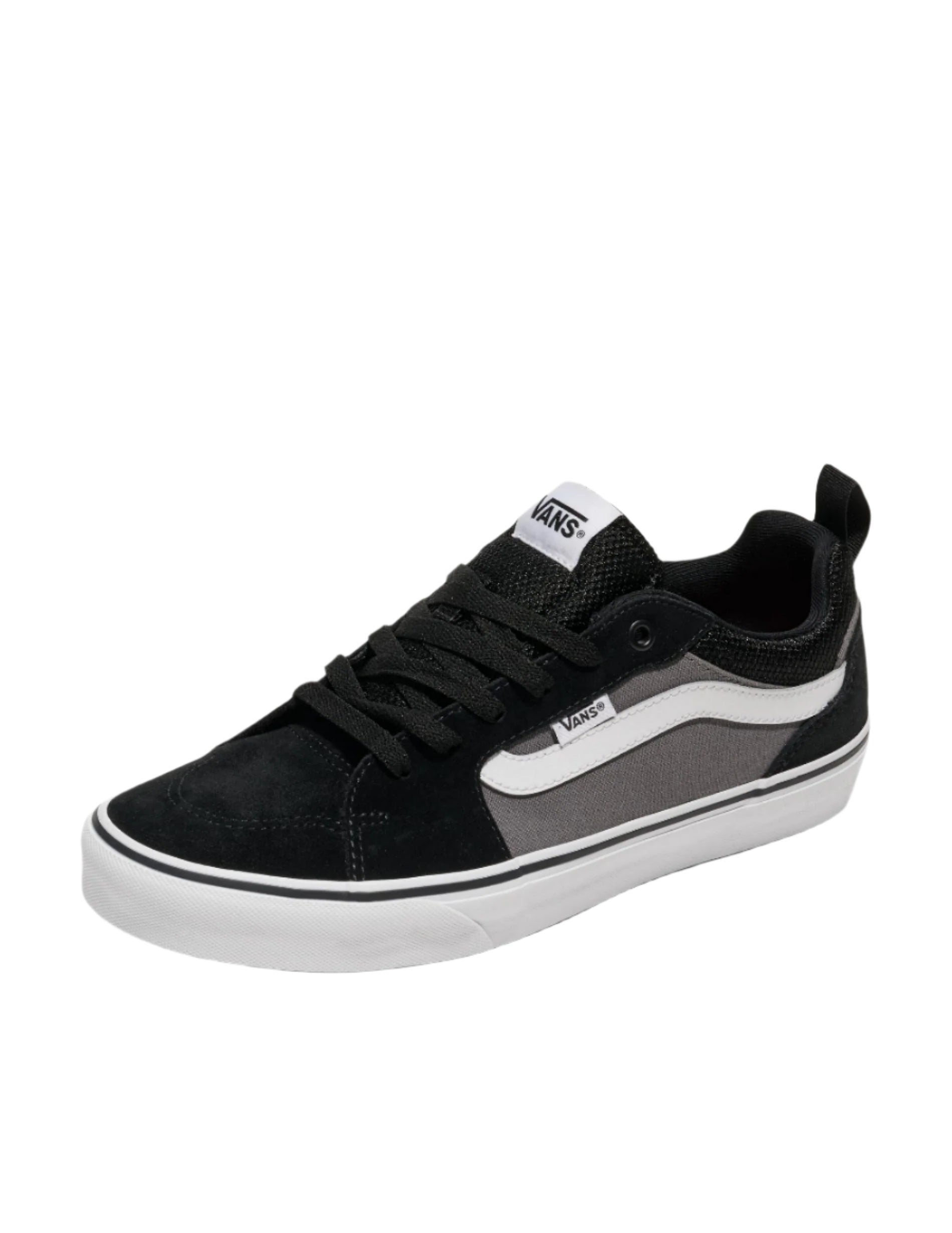 Vans Men's Filmore Low-Top Skate Sneakers – Black/Pewter - Ndoros