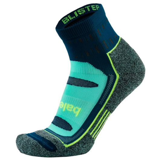 Balega Blister Resist Quarter Performance Athletic Running Socks Unisex, Deep Teal