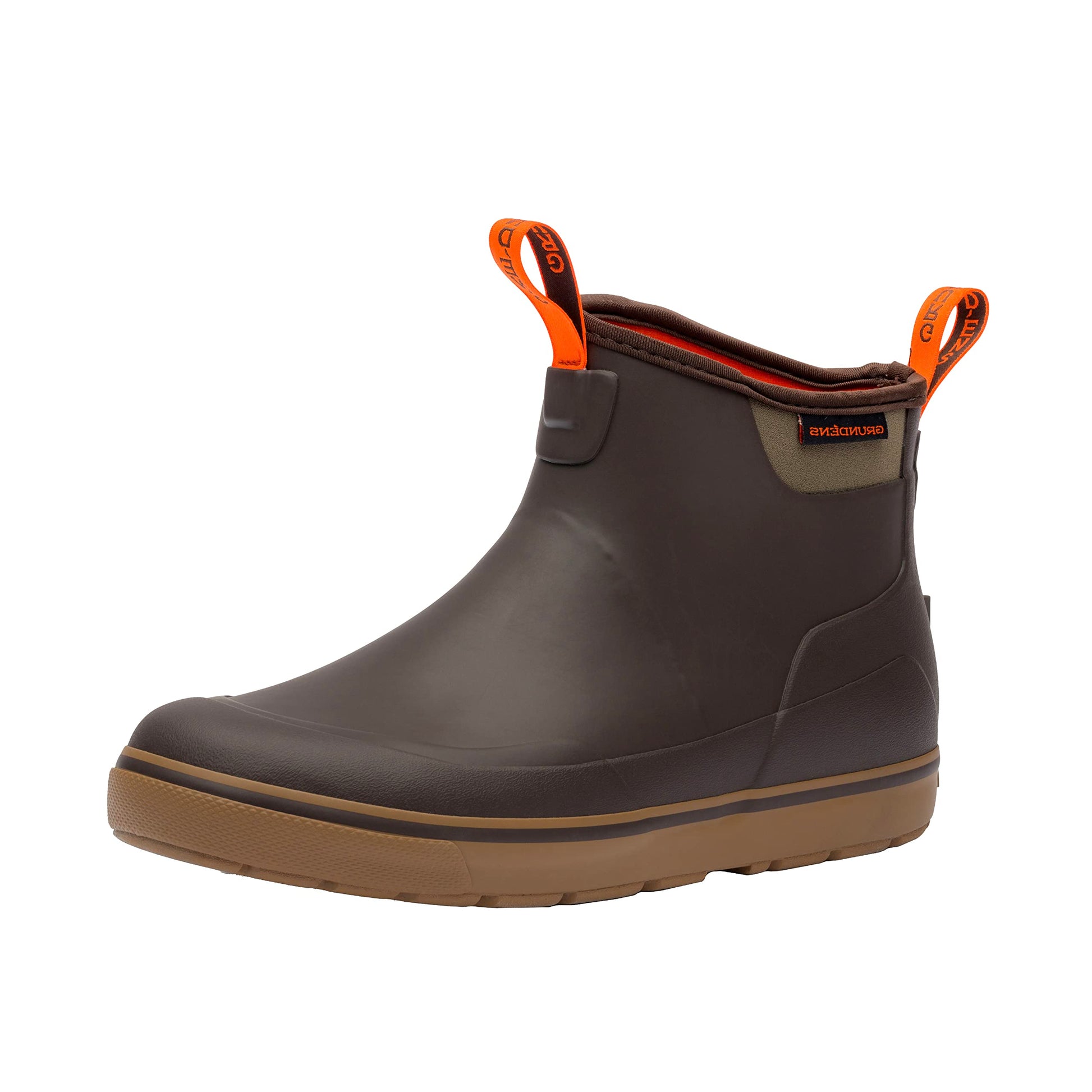 Grundens Men’s Deck-Boss Ankle Boot Waterproof, Waterproof,  White Squall - Ndoros