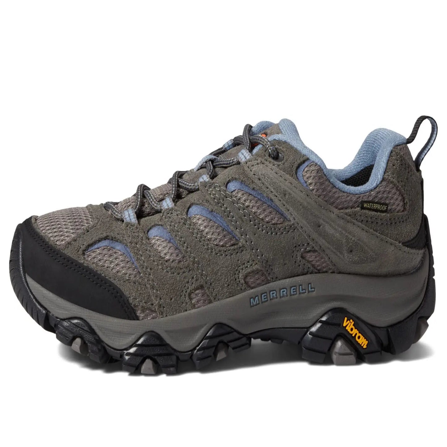 Merrell Women's Moab 3  Waterproof Hiking Shoes, Granite