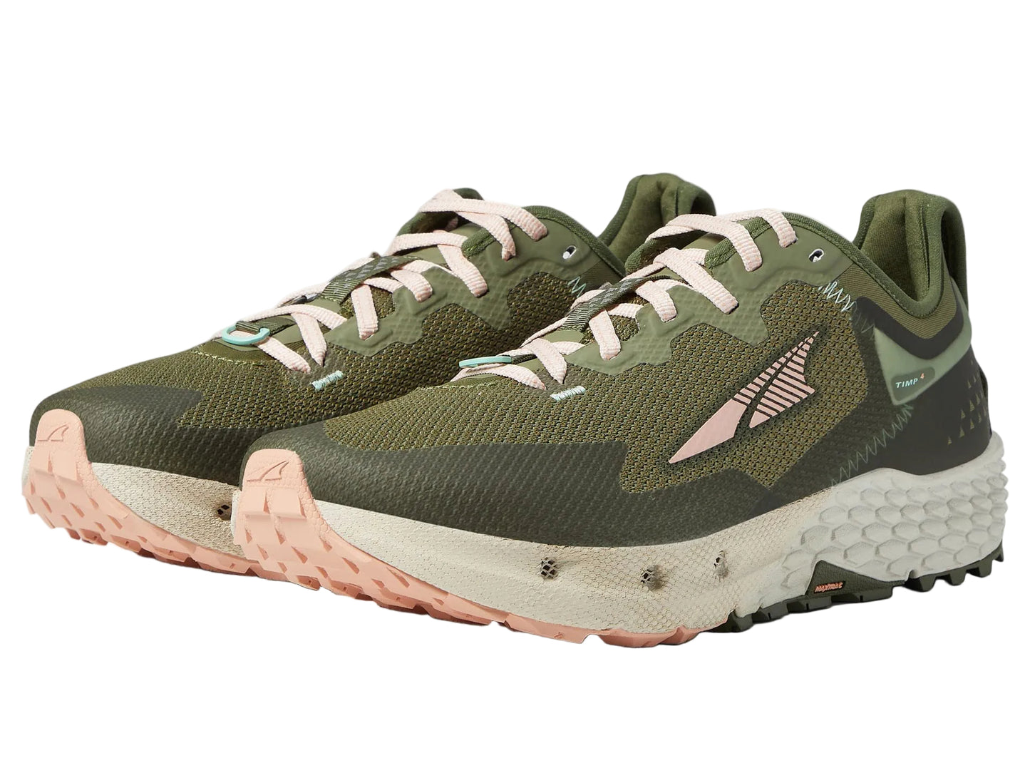 Altra Timp 4 Trail Running Shoes For Women, Dusty Olive - Ndoros