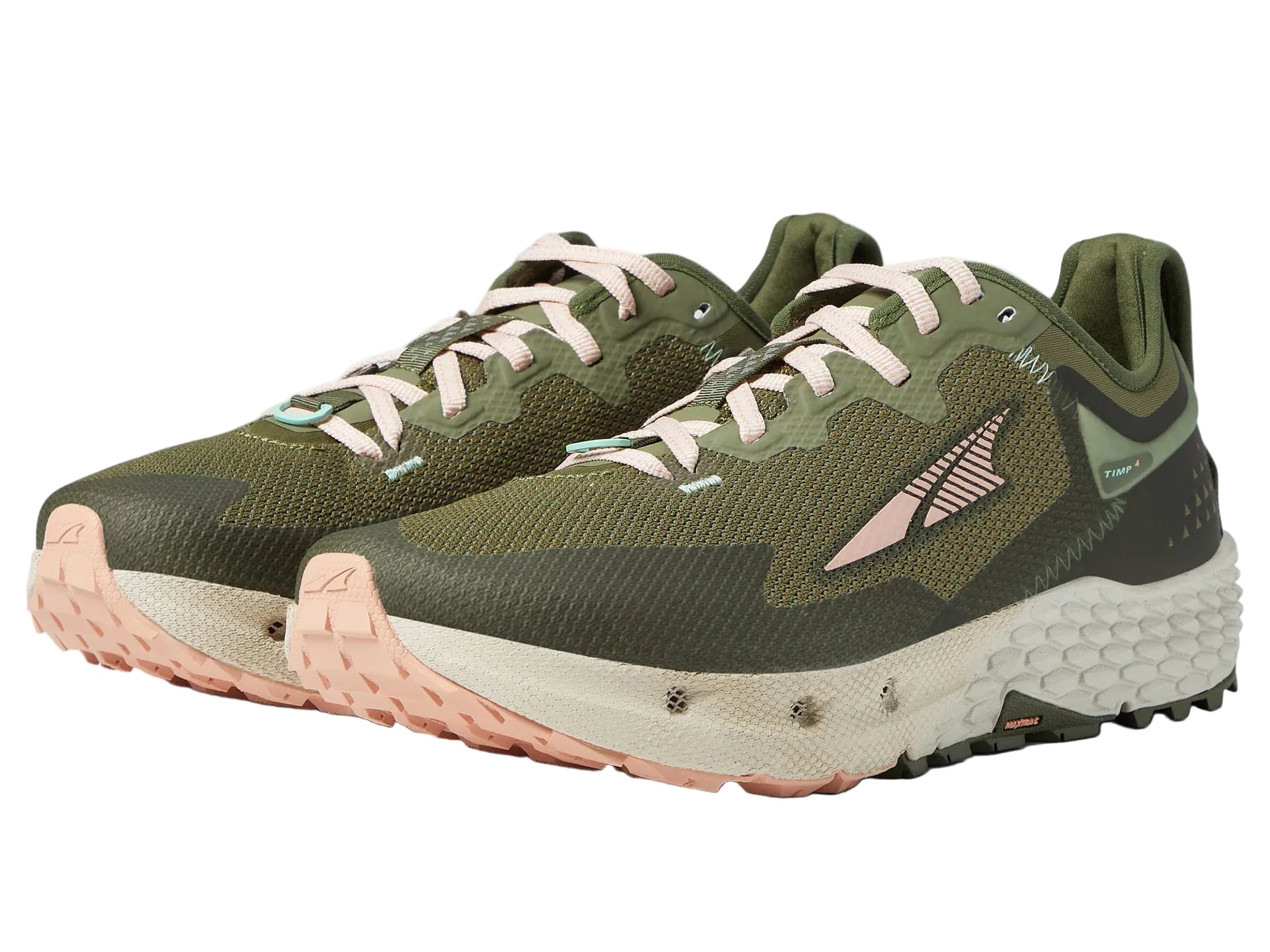 Altra Timp 4 Trail Running Shoes For Women, Dusty Olive - Ndoros
