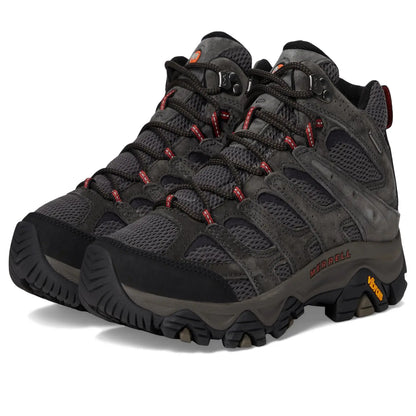 Merrell Men's Moab 3 Mid Waterproof Hiking Boots, Beluga