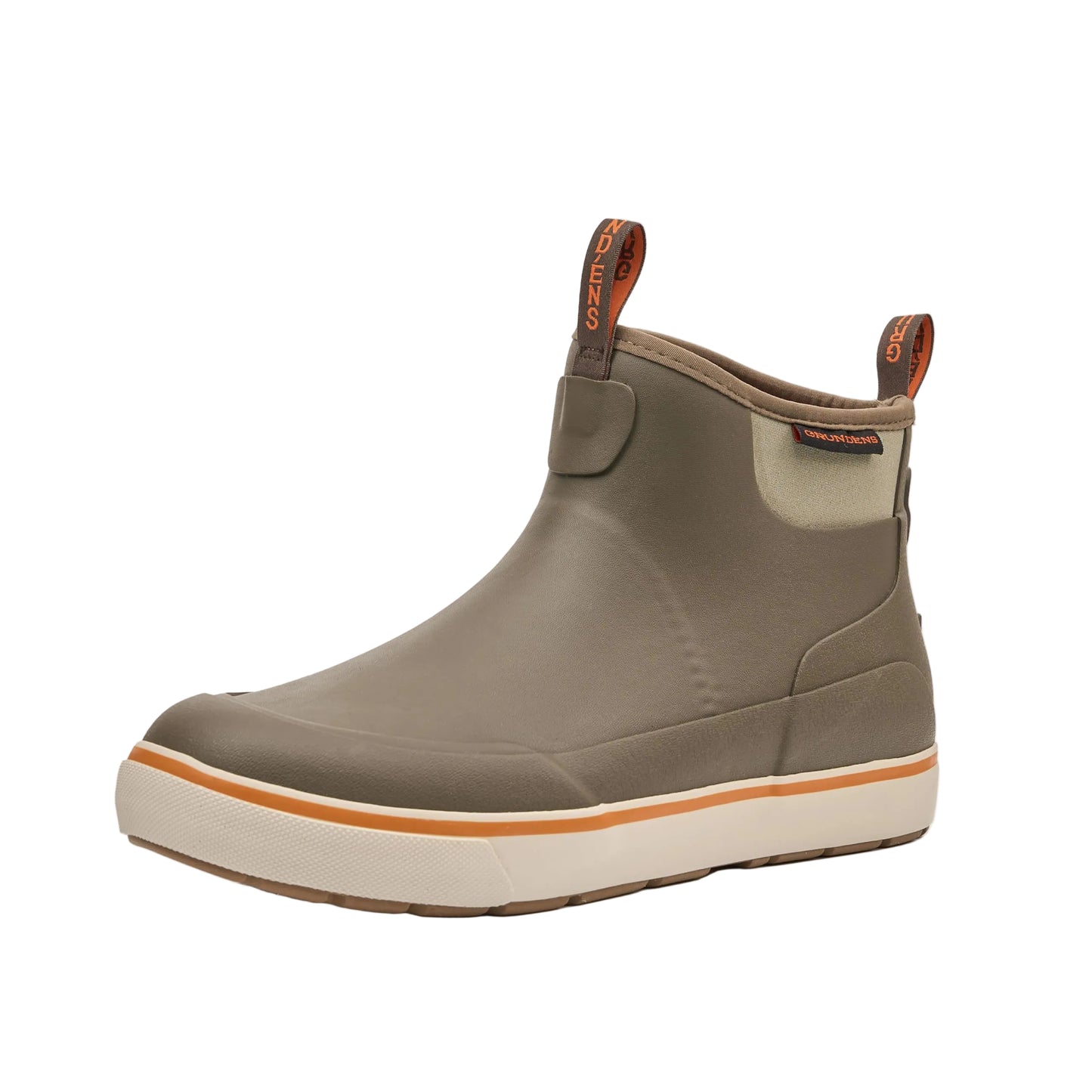Grundens Men’s Deck-Boss Ankle Boot Waterproof, Waterproof,  Dark Brown - Ndoros