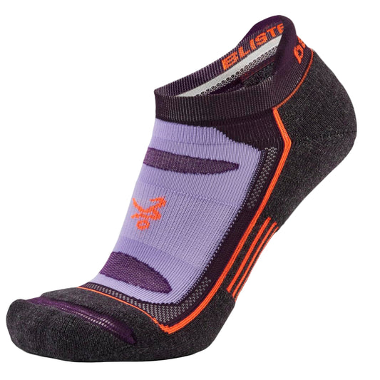 Balega Blister Resist No Show Performance Athletic Running Socks Unisex, Midnight Plum