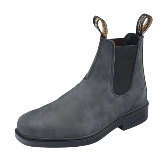 Blundstone 1308 Dress Series Unisex Chelsea Boot, Rustic Black
