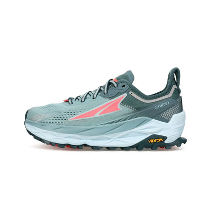 Altra Olympus 5 Trail Running shoes For Women, Dusty Teal