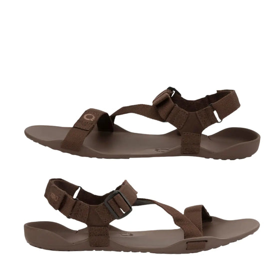 Xero Shoes Men's Z-Trek Barefoot Hiking Sandals, Brown