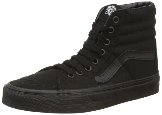 Vans SK8-Hi Canvas Unisex-Adult Hi-Top Sneaker Black/Black