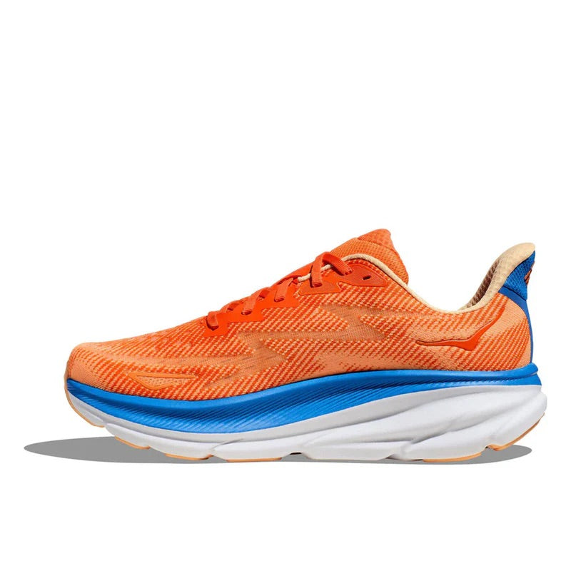 Hoka Clifton 9 Men's Sneaker | Vibrant Orange Impala - Ndoros