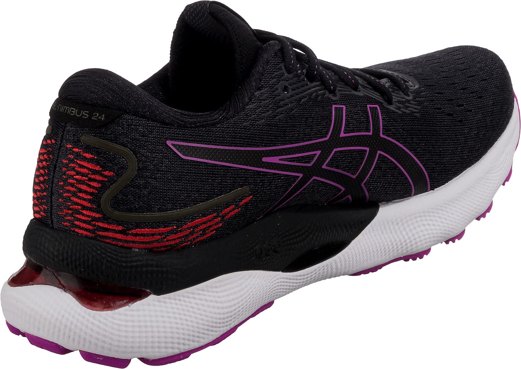 ASICS Gel Nimbus 24 | Women's Shoes Running | Black/Orchid - Ndoros