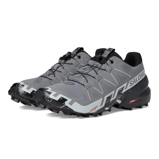 Salomon Men's Speedcross 6 Sneaker, Quiet Shade/Black/Pearl Blue