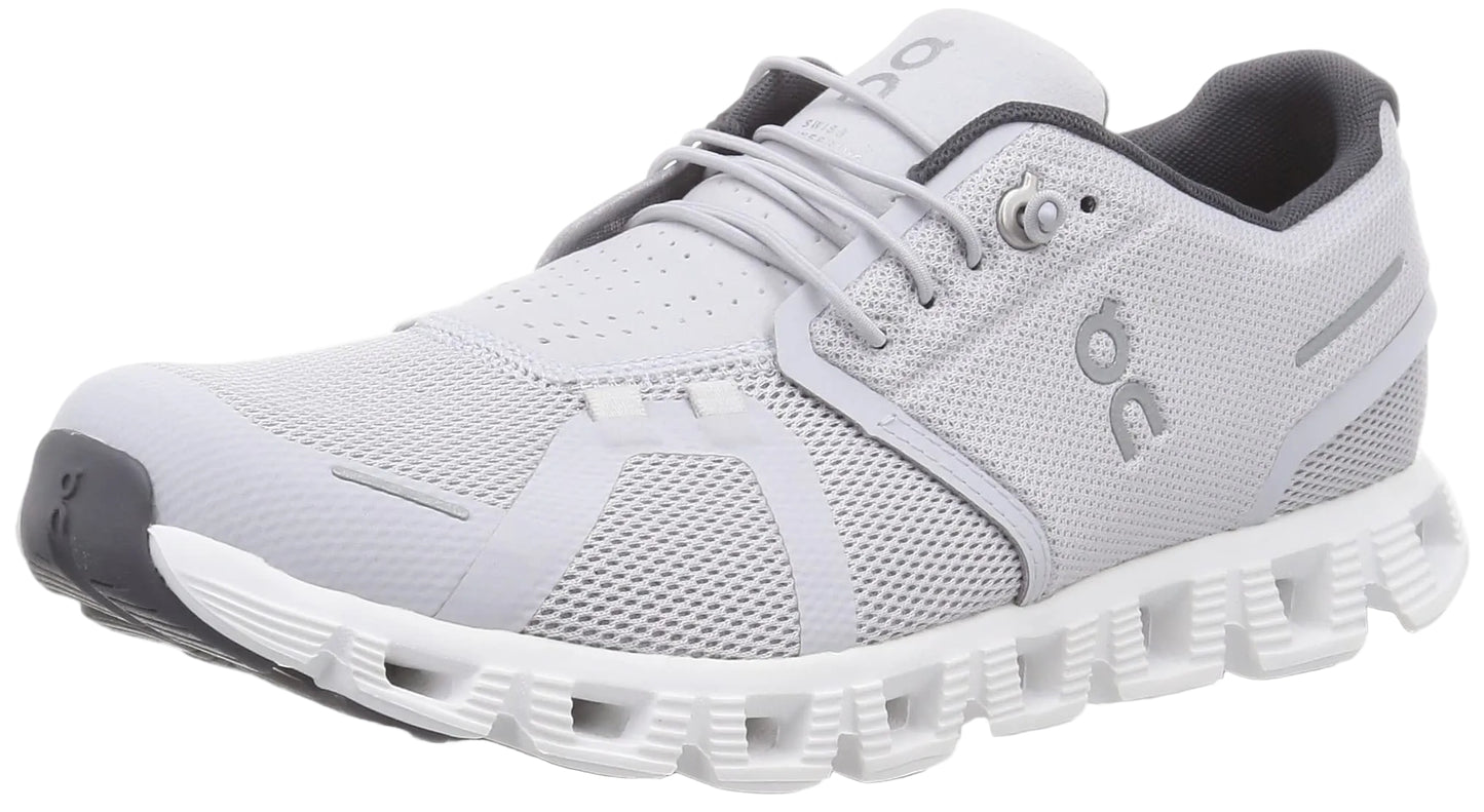 On Cloud Men's Cloud 5 Running Shoes, Glacier / White