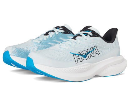 Hoka Mach 6 Women Cushioned Runing Shoes, Tundra Blue/Raindrop - Ndoros