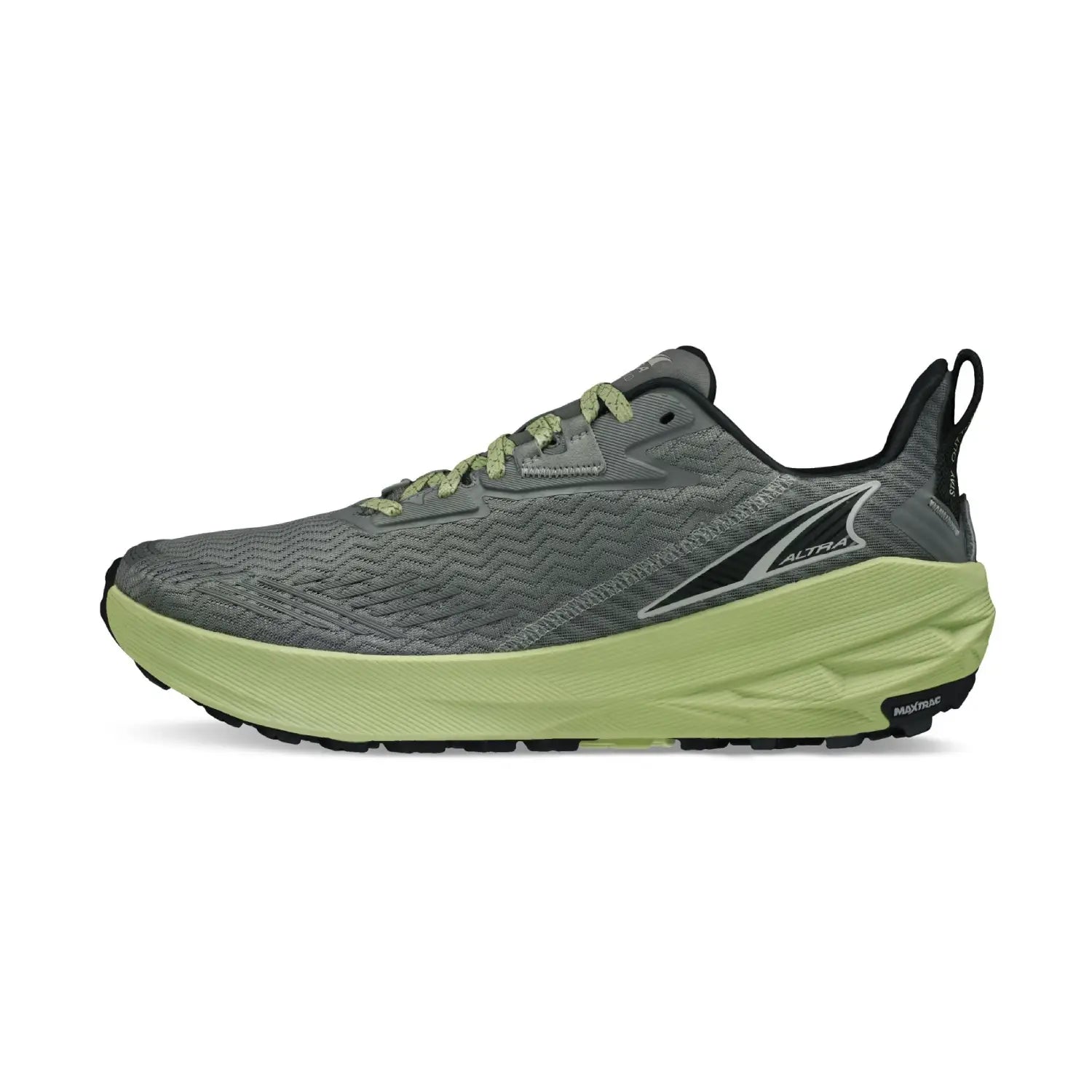 Altra Experience Wild Trail Running shoes For Men, Gray/Green - Ndoros
