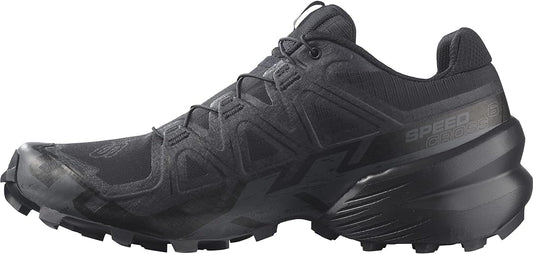 Salomon Speedcross 6 Hiking Shoes Mens Sz 11.5 Black/Black/Phantom