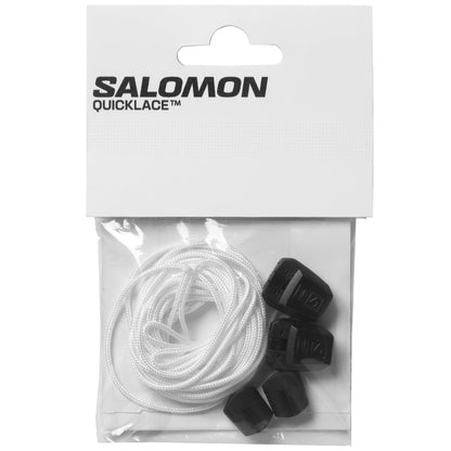 Salomon Quicklace Kit, Footwear Lace Replacement Accessory - Black - Ndoros
