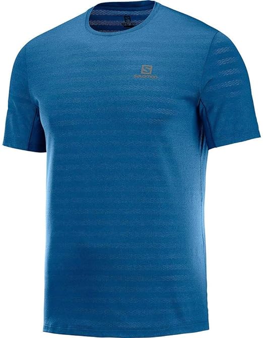 Salomon Men's XA Tee - Quick-Drying, Odor Resistant Running Shirt for Outdoor Sports
