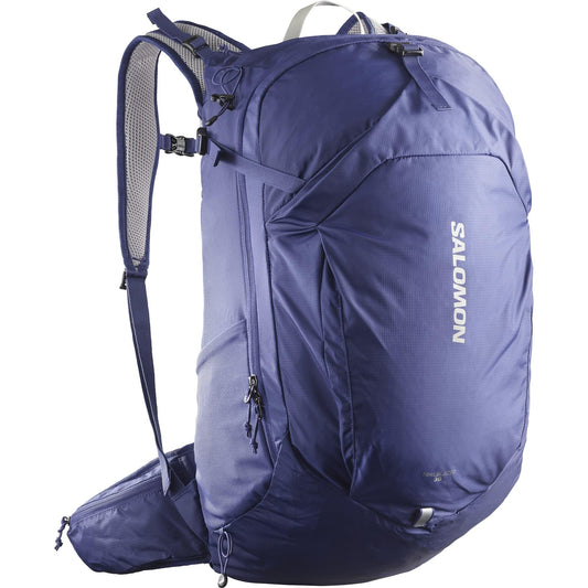 SALOMON Unisex 30 Liter Casual Bag pack, Mazarine Blue/Ghost Gray, ns - Ndoros