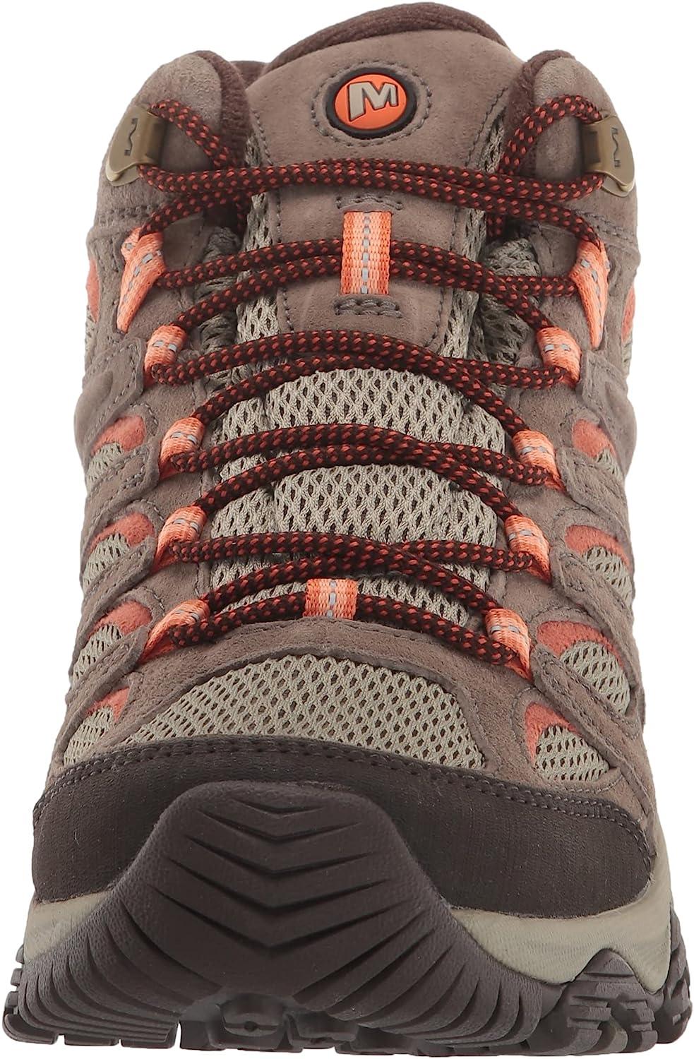 Merrell Women's Moab 3 Mid Waterproof Hiking Boots, Bungee Cord - Ndoros