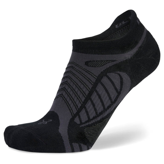 Balega Ultralight Crew Lightweight Performance  Athletic Running Socks Unisex, Black