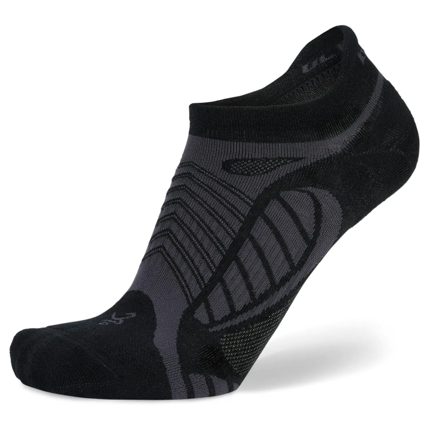 Balega Ultralight Crew Lightweight Performance  Athletic Running Socks Unisex, Black - Ndoros