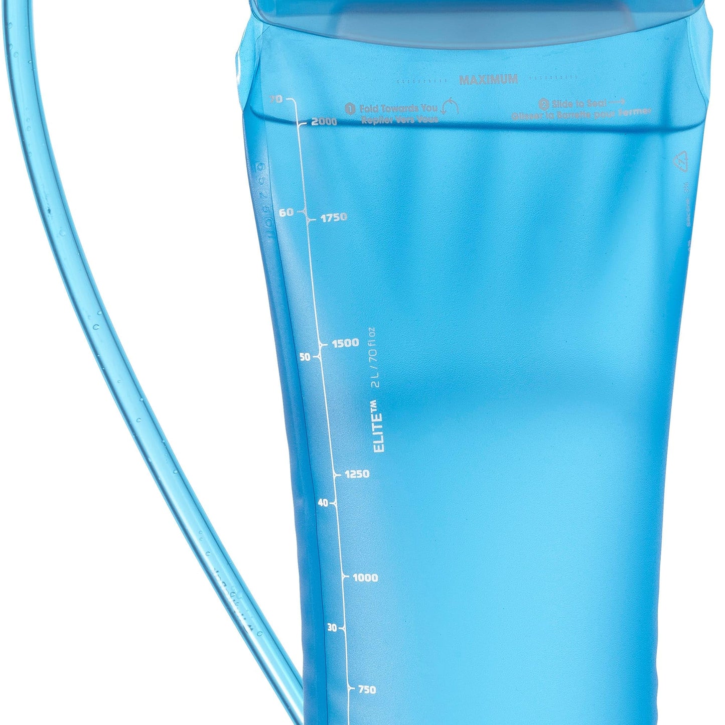 Salomon SOFT RESERVOIR Running Hydration Accessories 2L, Clear Blue, NS - Ndoros