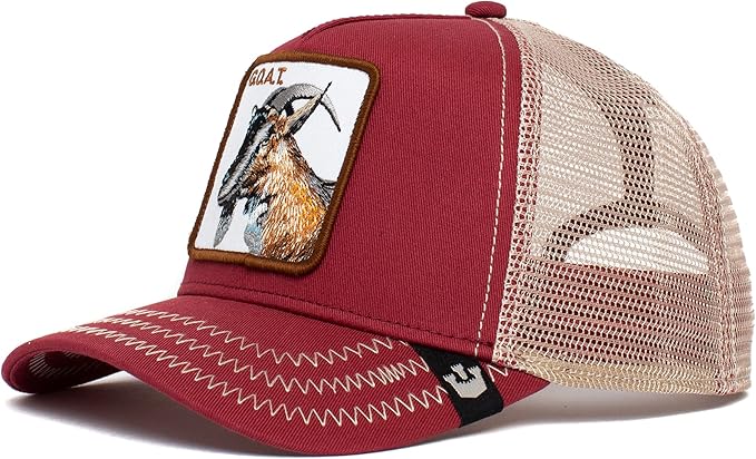 Goorin Bros. The Farm Unisex Original Adjustable Snapback Trucker Hat, Multicolors, One Size - Ndoros